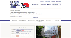 Desktop Screenshot of naganuma-school.ac.jp